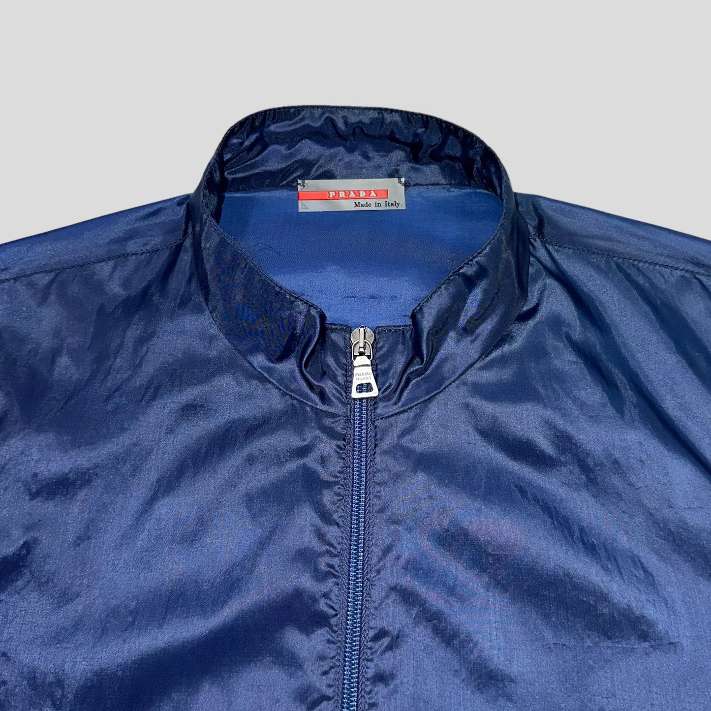 Prada Sport SS00 Convertible Blue Transparent 3m Jacket - IT48