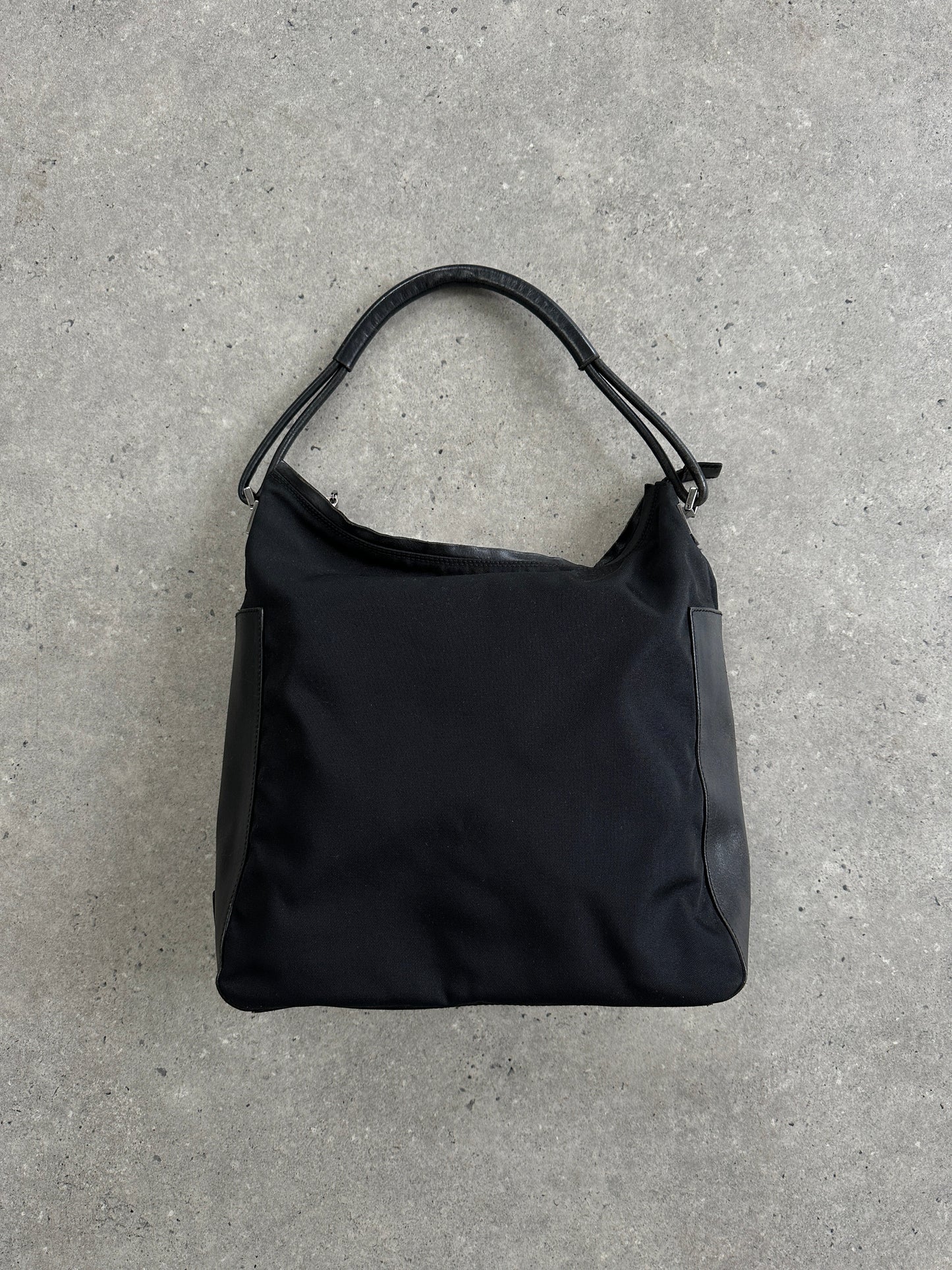 Gucci Canvas Leather Shoulder Bag