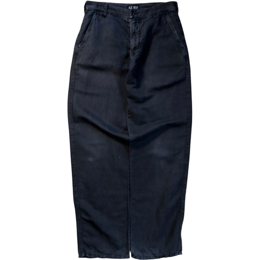 Armani Jeans 00’s Hemp Blend Pants W31 | W31, Black