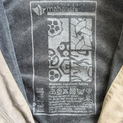 AW99/00 Maharishi Shower Repellent Waxed Jacket (L) | Large, Red