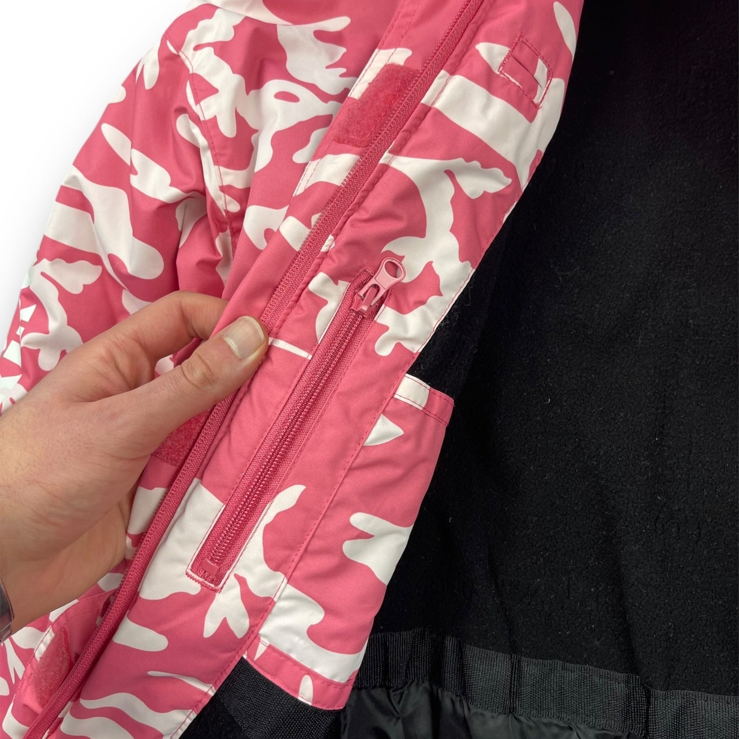 2000's Airwalk Pink Camo Goggle Jacket (M) | Default Title, Camo