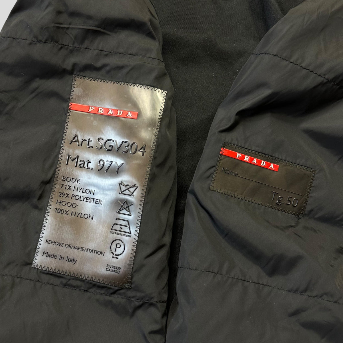 Prada Sport AW01 Modular Multipocket Ski Vest - IT50 (L/XL) | Large, Black
