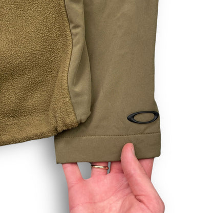 2005 Oakley Panelled Fleece Jacket (M) | Default Title, Green