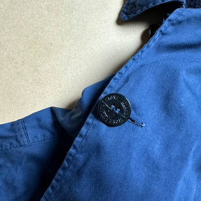 A/W 1996 Egyptian Blue Raso Gommato Dual Layer Coach Jacket