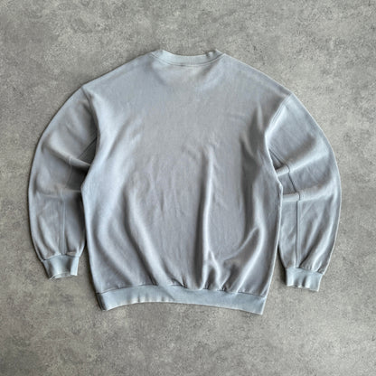 Nike 1999 heavyweight embroidered spellout sweatshirt (L)