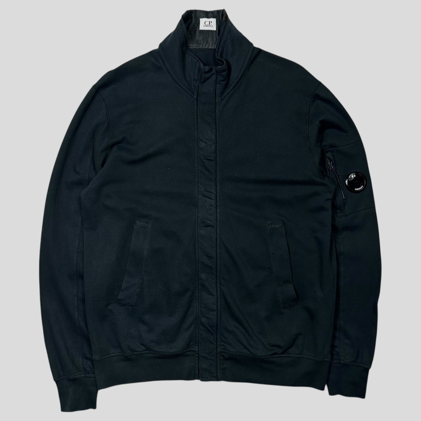 CP Company Lens Goggle Cotton Track Jacket - M/L | Default Title, Black