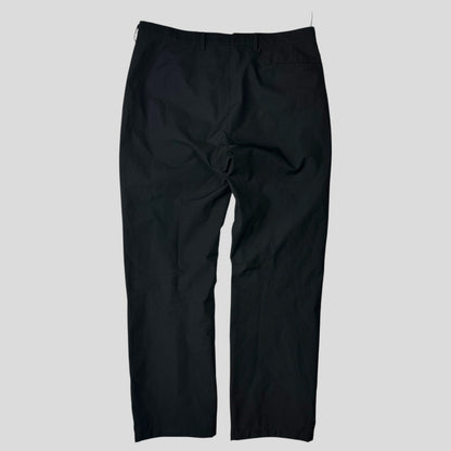 Prada Sport 00’s Goretex Black Mesh Lined Trousers - IT52 | Default Title, Black