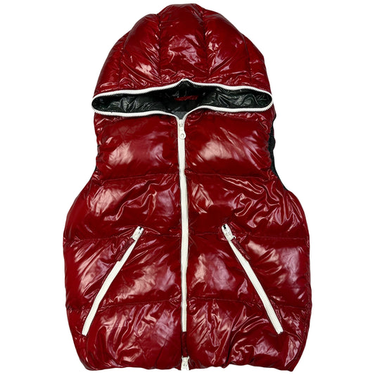 Duvetica Puffer Gilet In Red ( S )