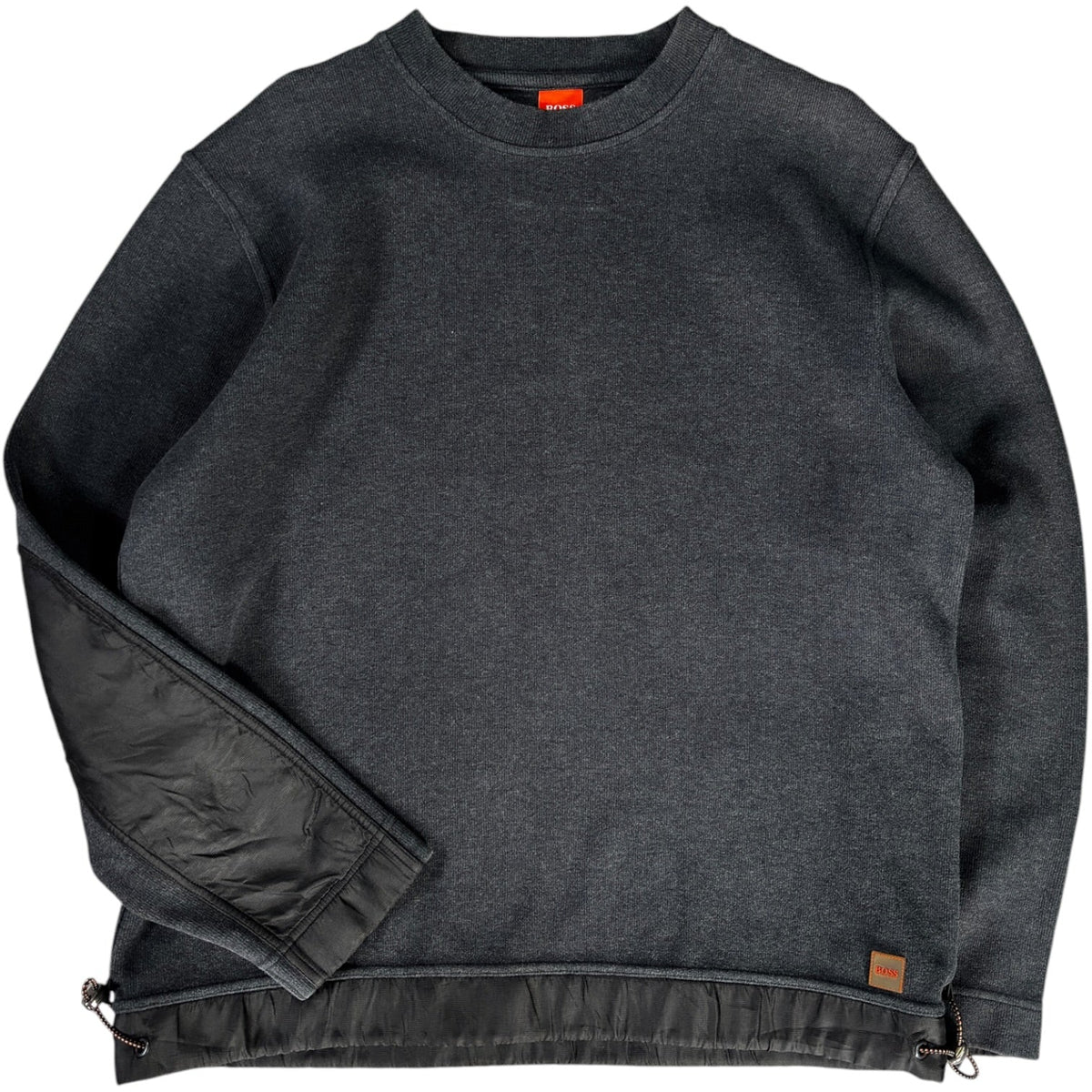 Hugo Boss Orange 00’s Panelled Sweatshirt L | Large, Grey