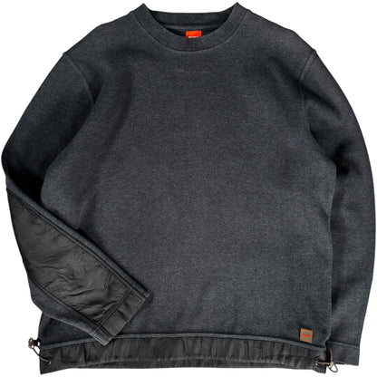 Hugo Boss Orange 00’s Panelled Sweatshirt L | Large, Grey
