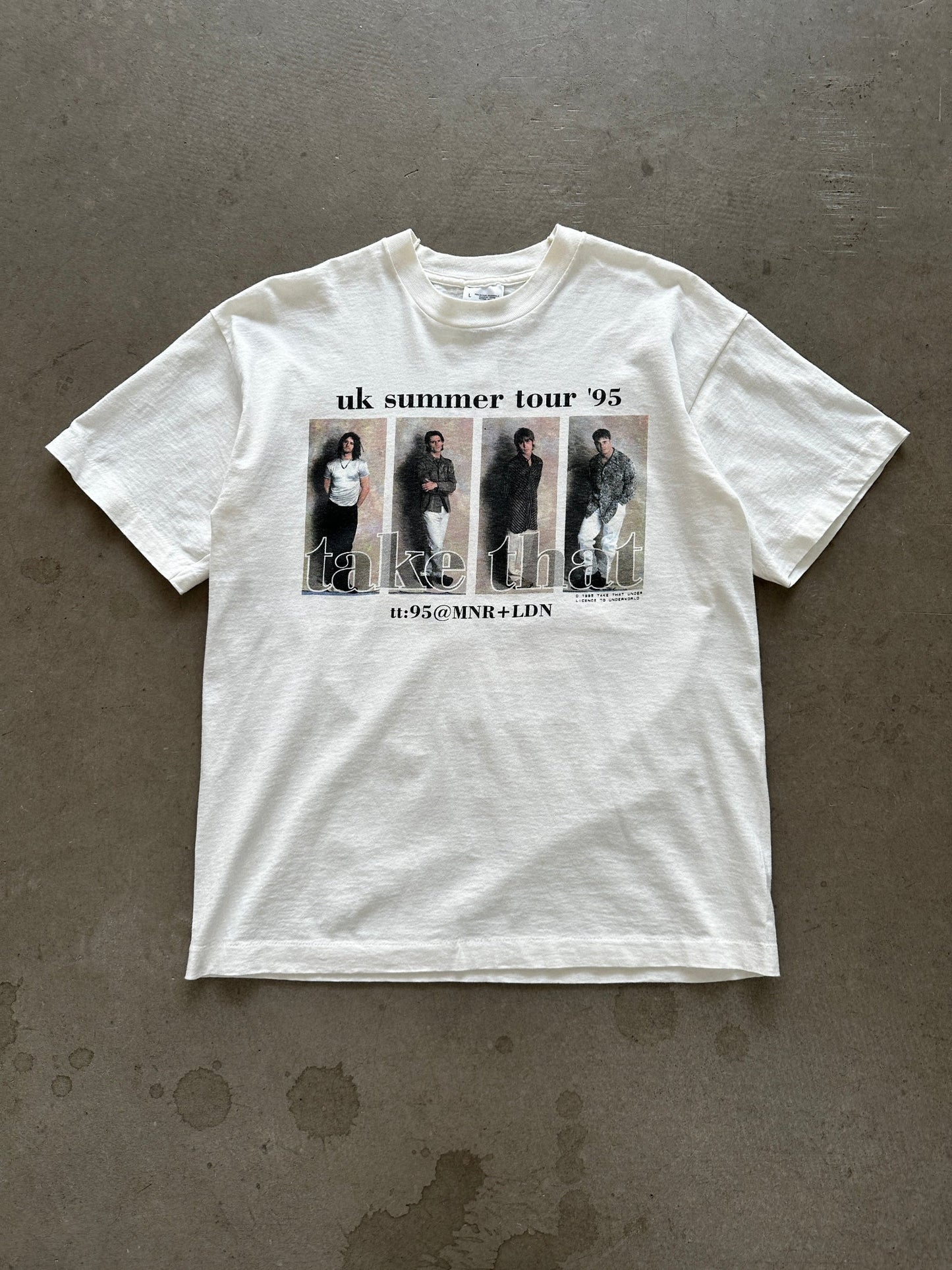 1995 Take That UK Summer Tour T-shirt - L