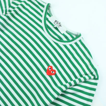 COMME DES GARCONS PLAY LITTLE RED HEART LONG SLEEVE TEE  (L)  (L)