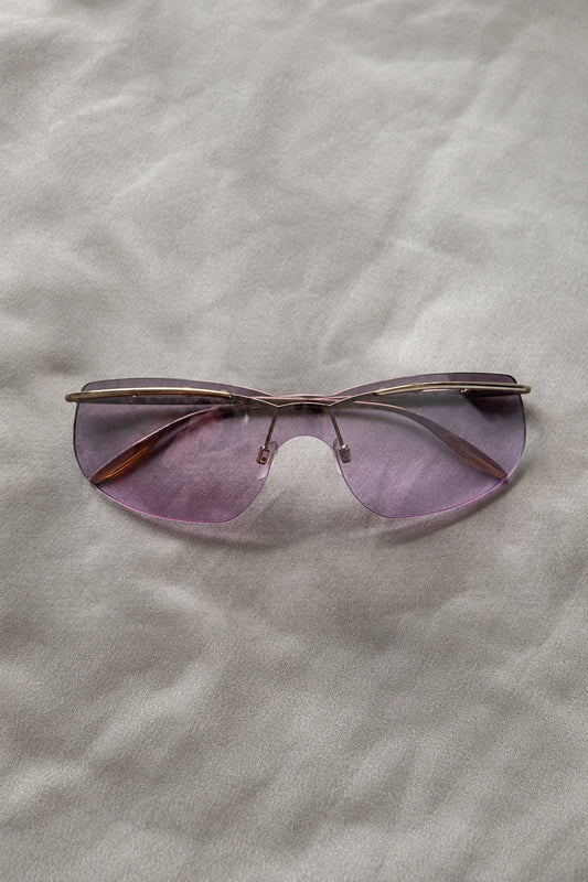 Paloma Picasso Deadstock Vintage Shield Sunglasses