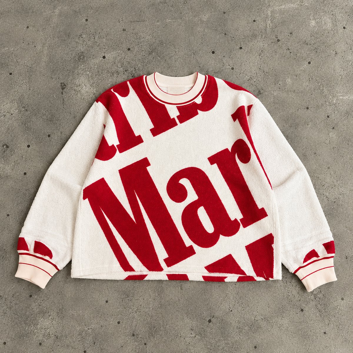 VT Rework : Custom Order - Towelling Oversized Sweater