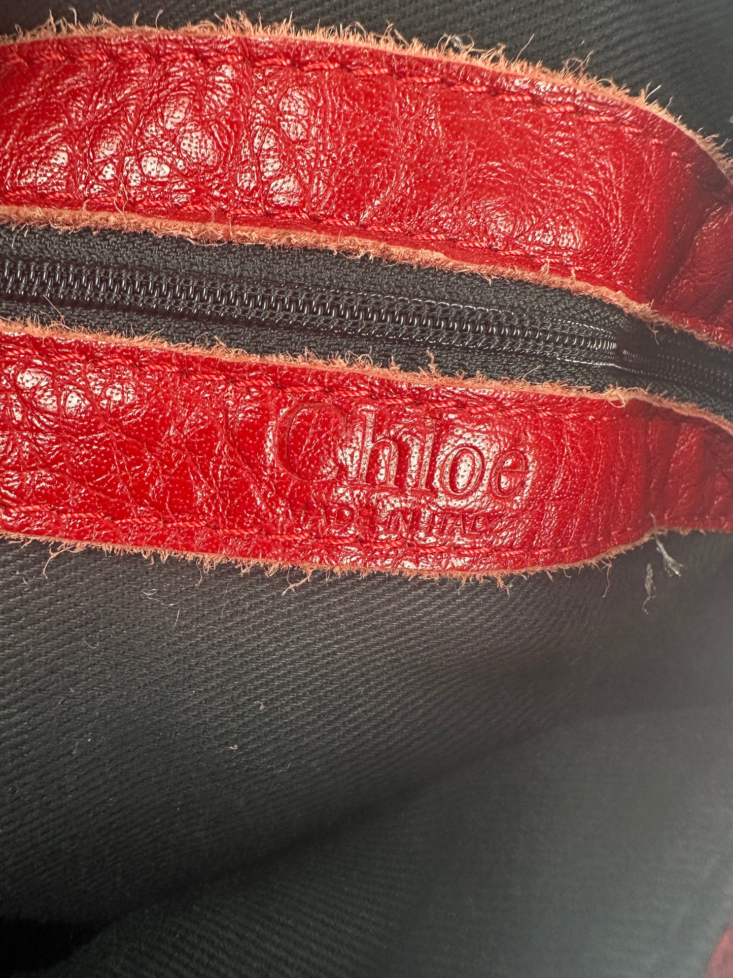 Chloe Logo on inside bag