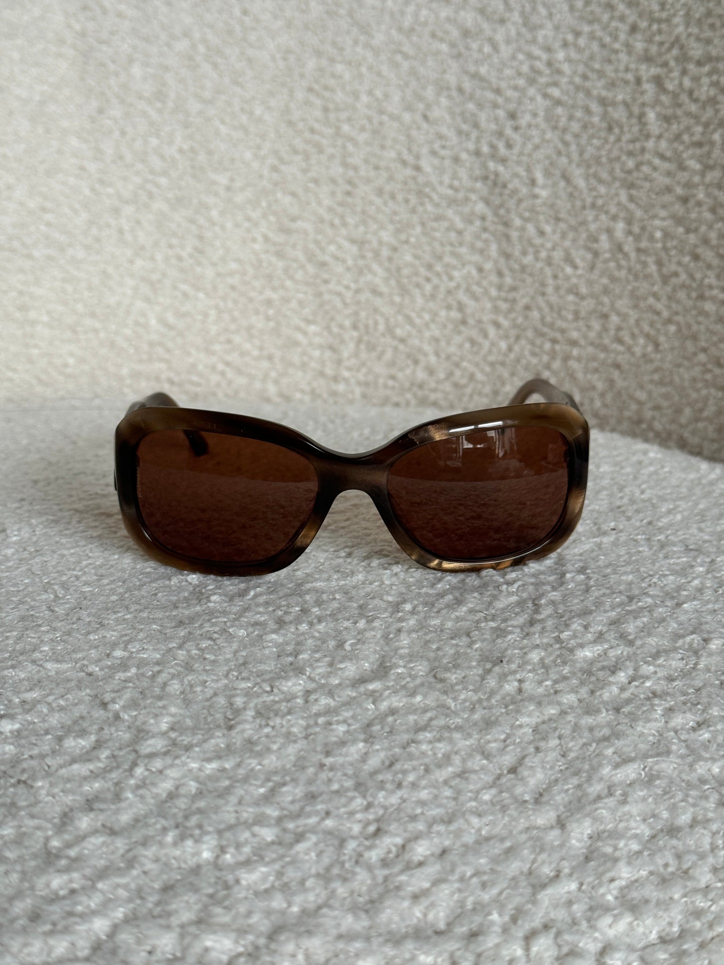 2000s Chanel Oversized Sunglasses | O/S, Bronze