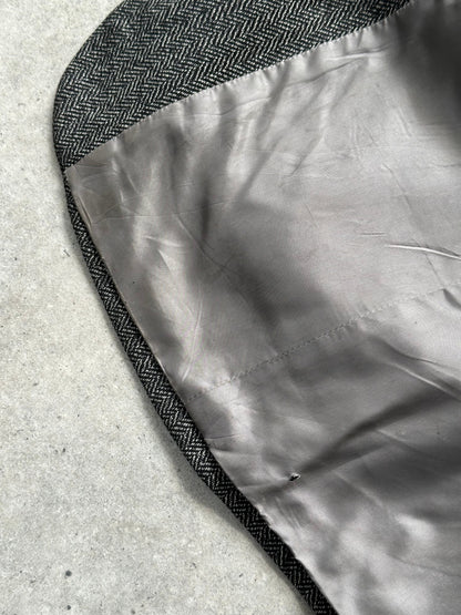 Loro Piana 1990s Wool Cashmere High Neck Blazer - 38R/L