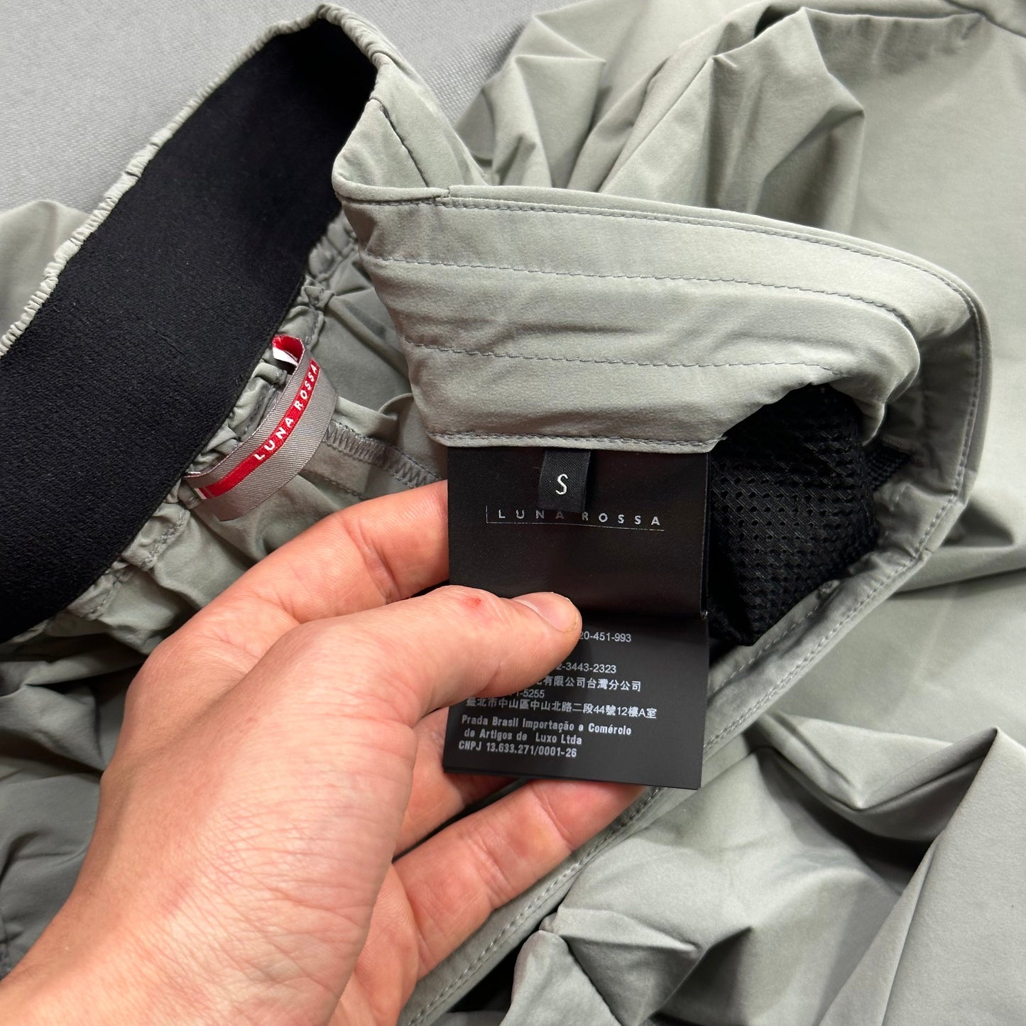 Prada Americas Cup Luna Rossa 2024 Baggy Logo Shorts - S/M