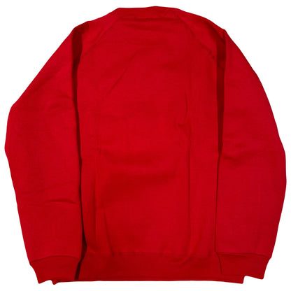 Avirex Spellout Sweatshirt In Red & Black ( XL )