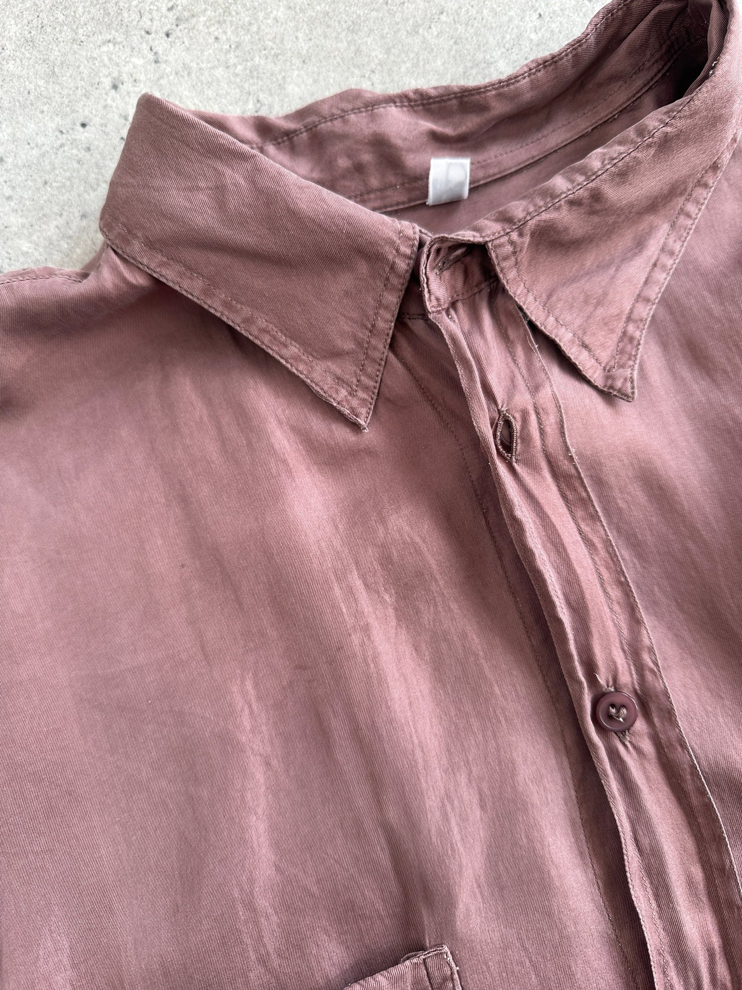 Vintage 90s Pure Silk Shirt - XL