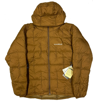 Montbell Puffer Jacket In Brown - Neige Down Parka ( L )