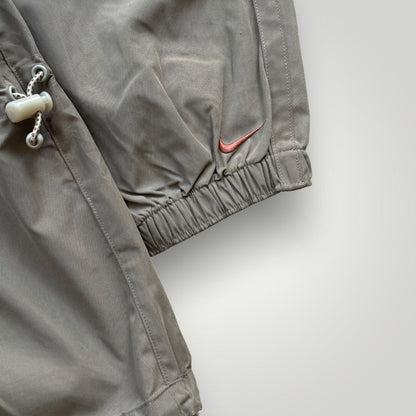 2000's Nike Nylon Smock L | O/S, Khaki