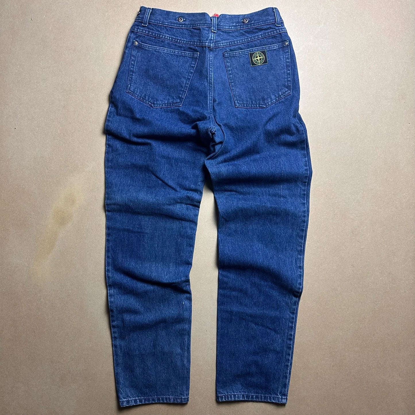 A/W 1988 Double Pant Square Patch Jeans