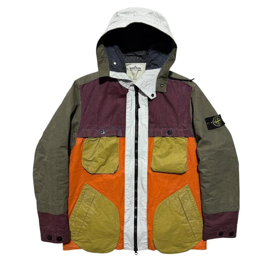 Stone Island Tela Placcata Bicolore Jacket