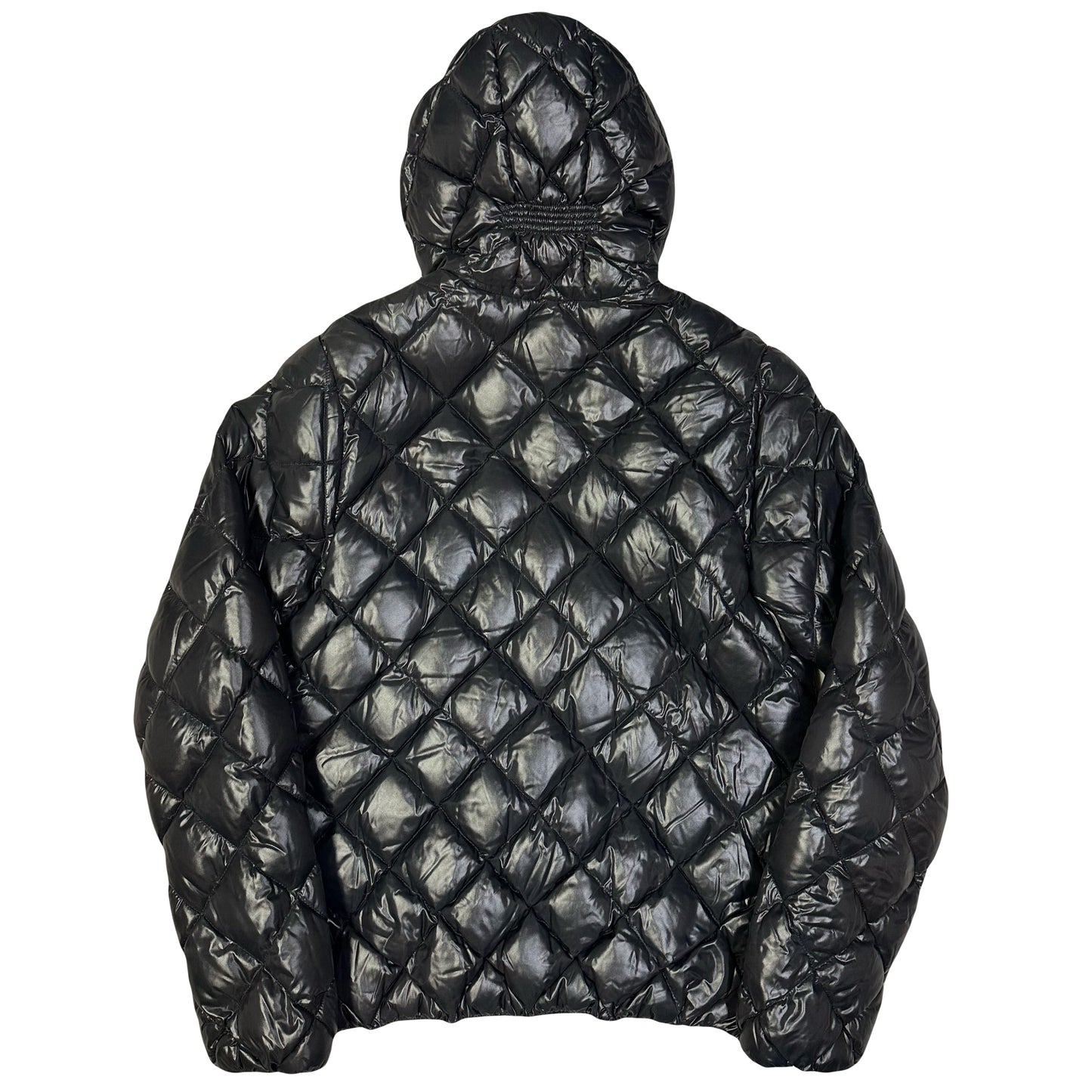 Duvetica Diamond Stitch Puffer Jacket In Black ( S )