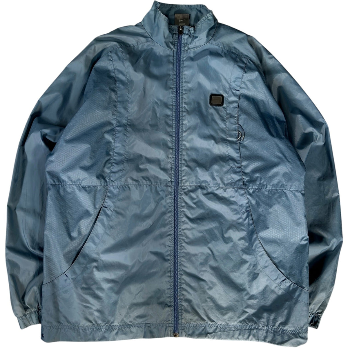 Nike 00's  Hex Print Ventilated Jacket XL | XL, Blue
