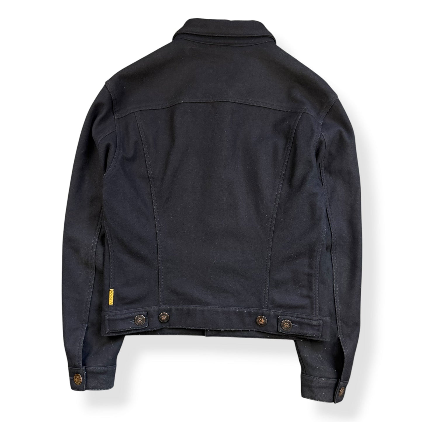1990's Armani Jeans Trucker Jacket (M) | Medium, Navy