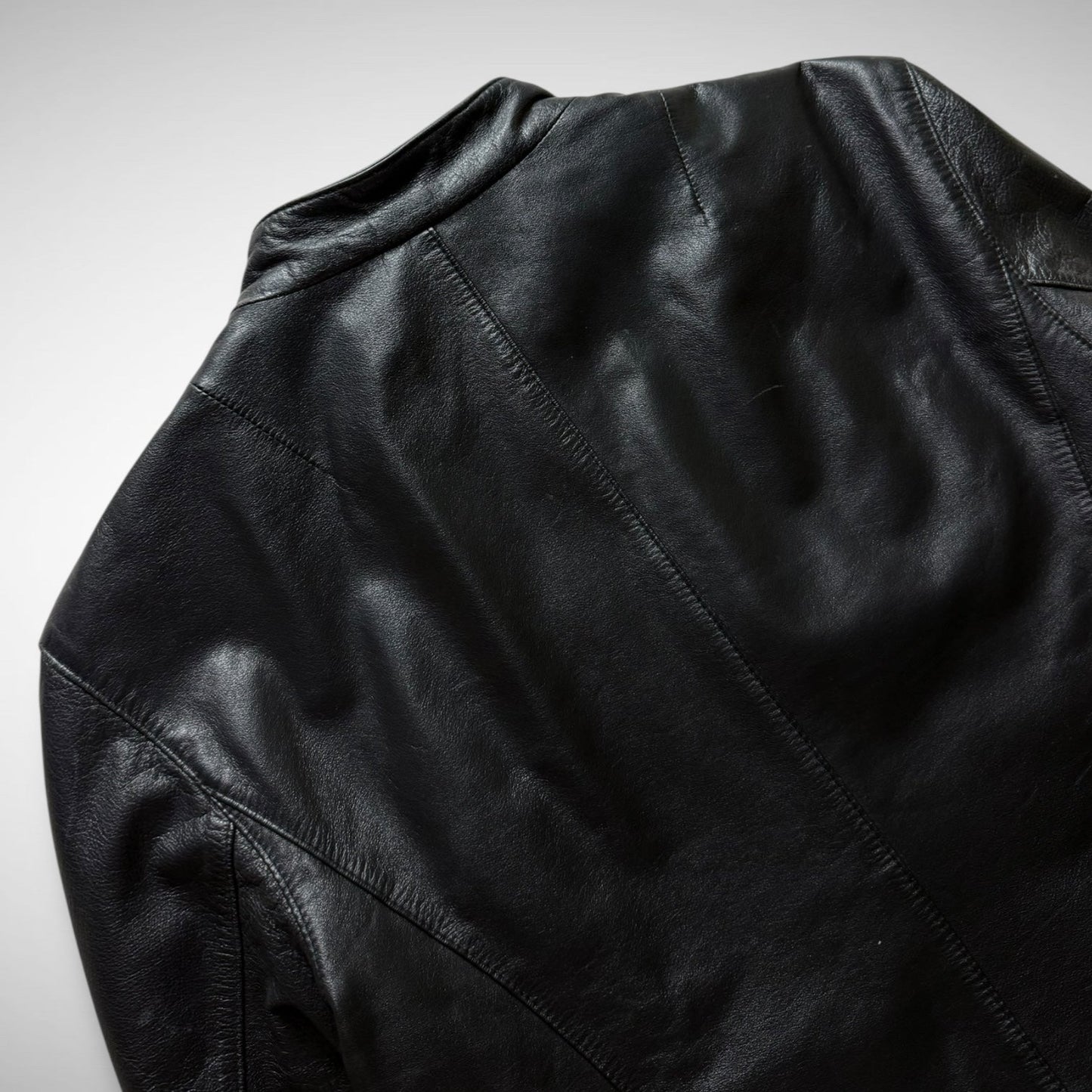 DKNY Leather WMNS Biker Jacket (1990s)