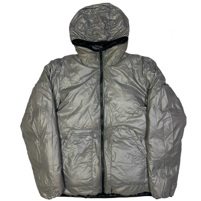 Camp 7 Reversible Puffer Jacket In Grey & Black (L) | Camp 7, Black