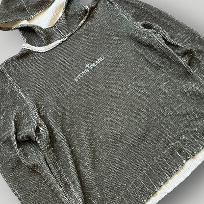 Stone Island SS/03 Sublimation Print Chenille Hooded Sweatshirt XL/XXL | Default Title, Red