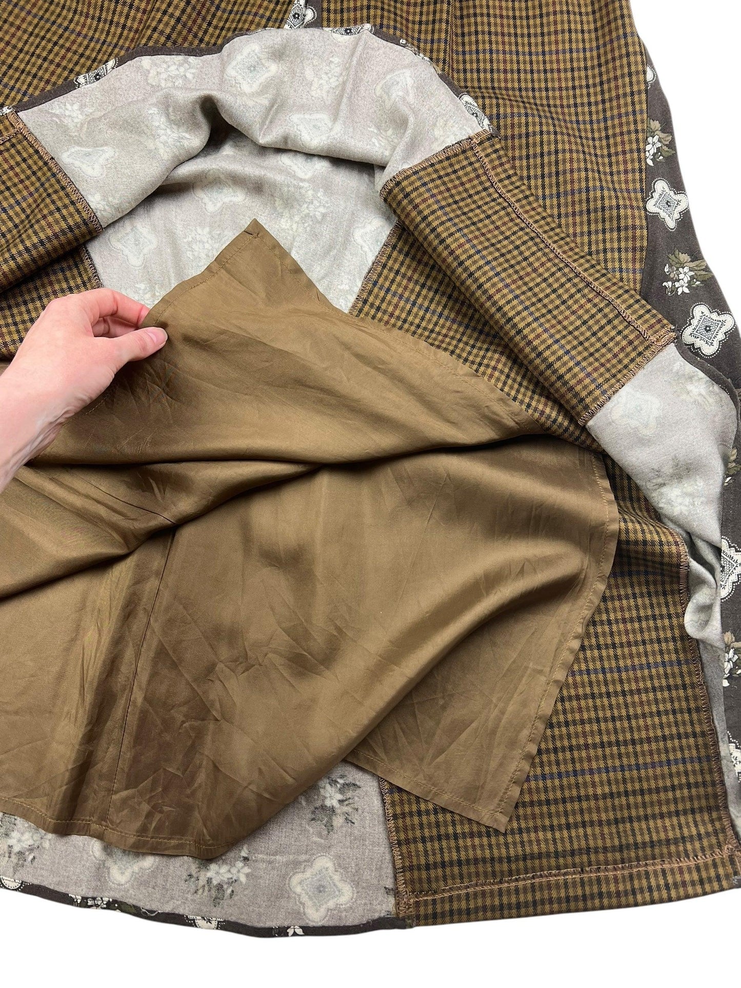 Moschino 1990s Cheap and Chic maxi skirt