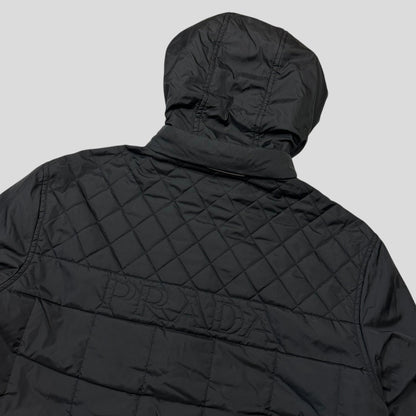 Prada Sport 2011 Reversible Big Spellout Logo Technical Jacket - M
