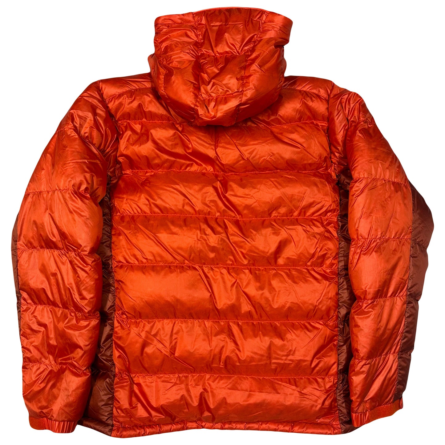 Montbell Puffer Jacket In Orange & Red ( M )