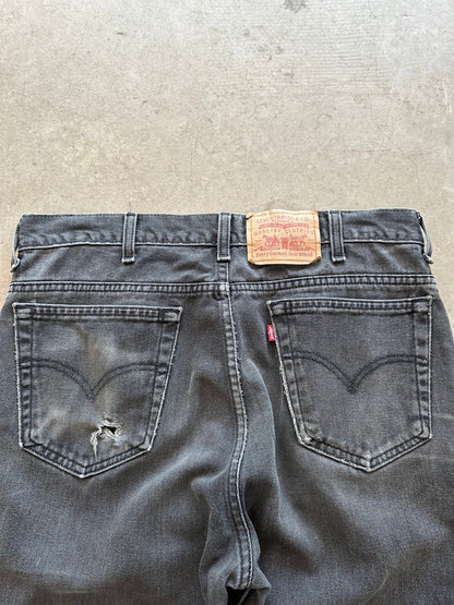 1990's Levi's 501 Repaired Jeans - 36 x 30 | W34, Red