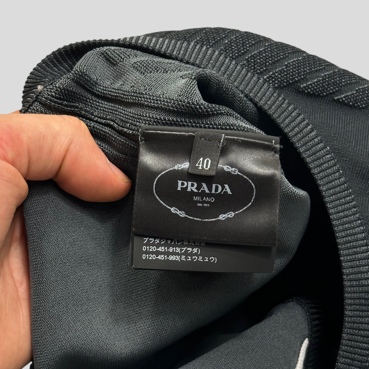 Prada AW18 Tech Knit Bodysuit / Swimsuit (New) - IT40 | Small, Pink