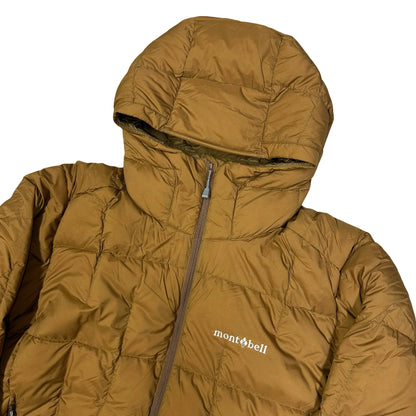 Montbell Puffer Jacket In Brown - Neige Down Parka ( L )