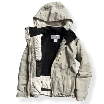 2000's Columbia Plaid Omni-Tech Jacket (S) | Small, Grey