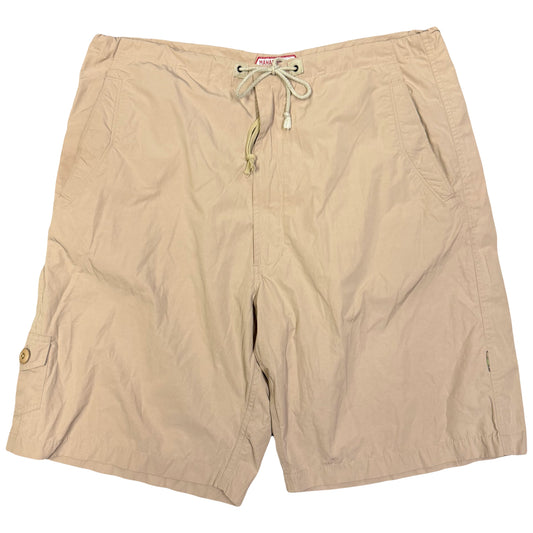 Maharishi Snopants Hicks Shorts In Beige (XL) | XL, Beige