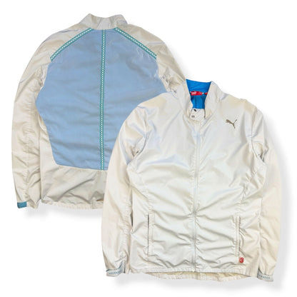 2000's Puma Reflective Back Panel Jacket (S) | Small, Blue
