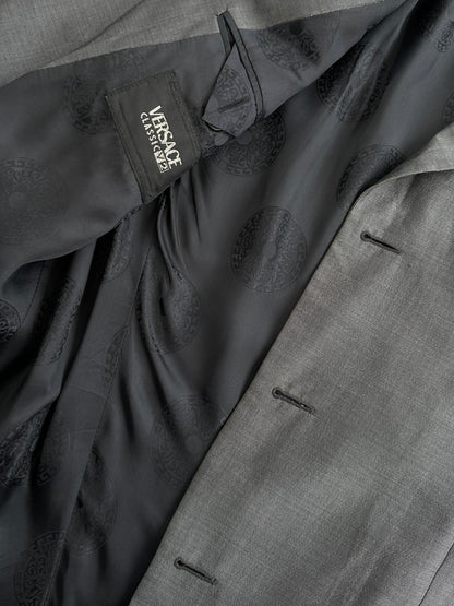 Versace Classic V2 90s Pure Silk Single Breasted Blazer - 42R/XL