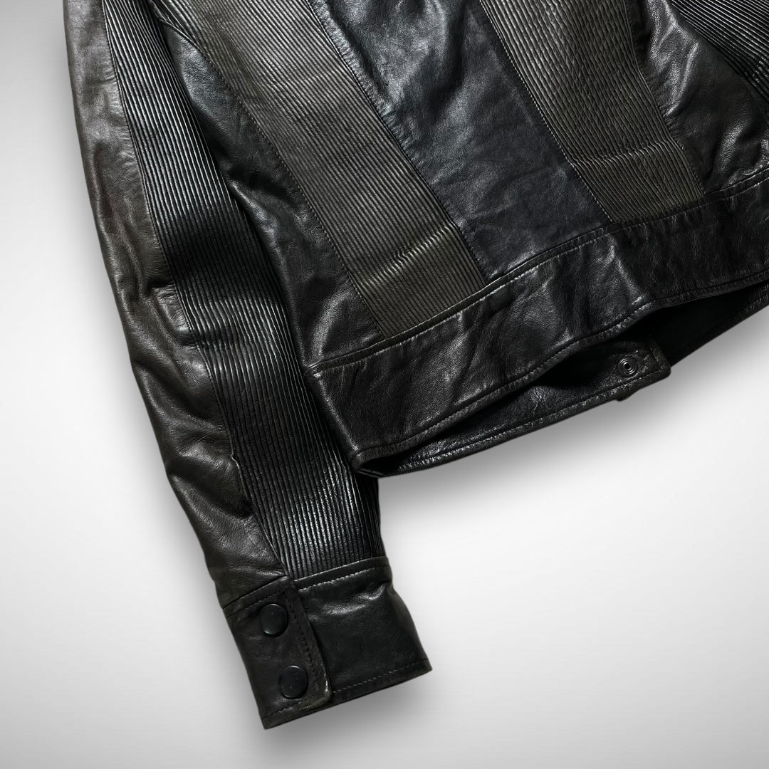 Firma Leather Curve Zip Jacket (2000s)