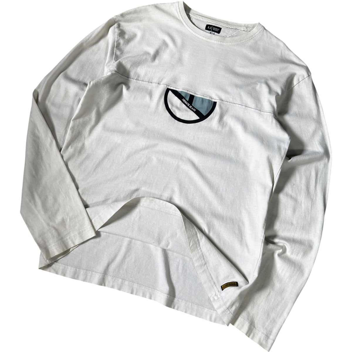 Armani Jeans 00’s Long Sleeve T Shirt M | Medium, White