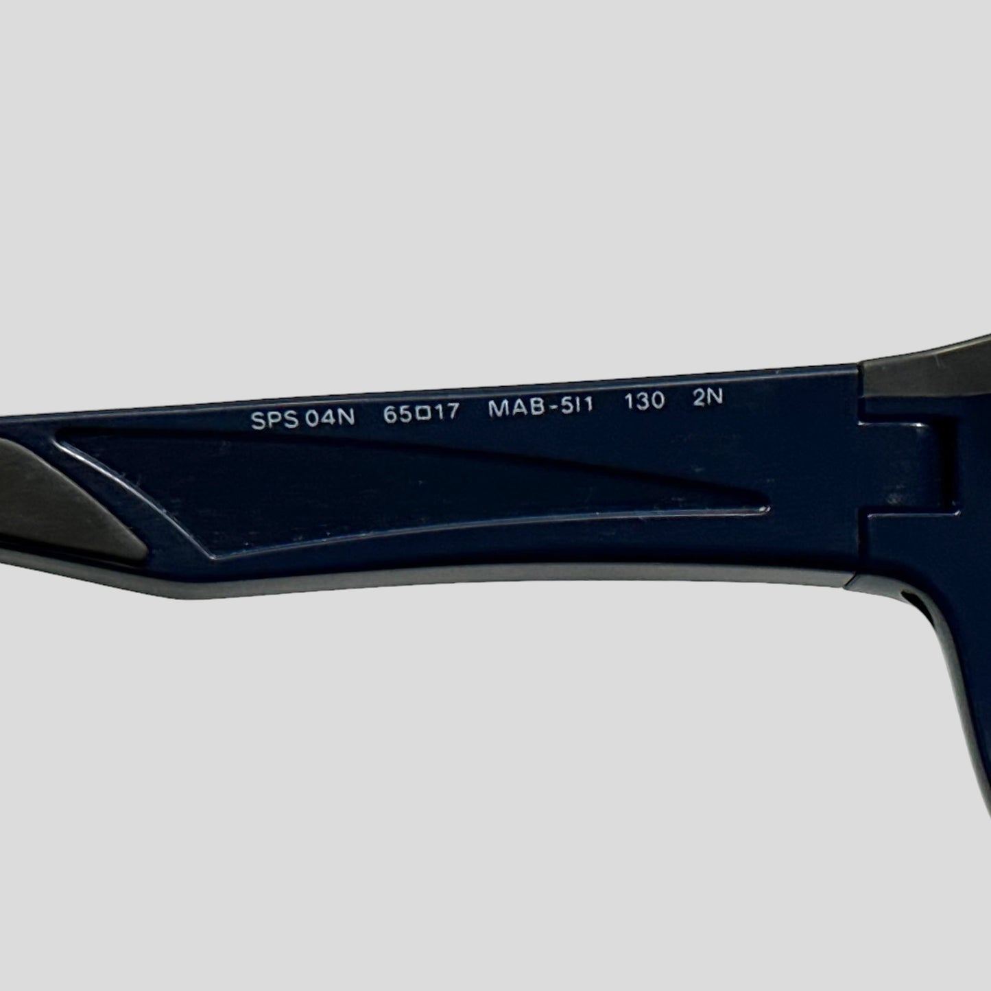 Prada Sport Wraparound Blue Sunglasses