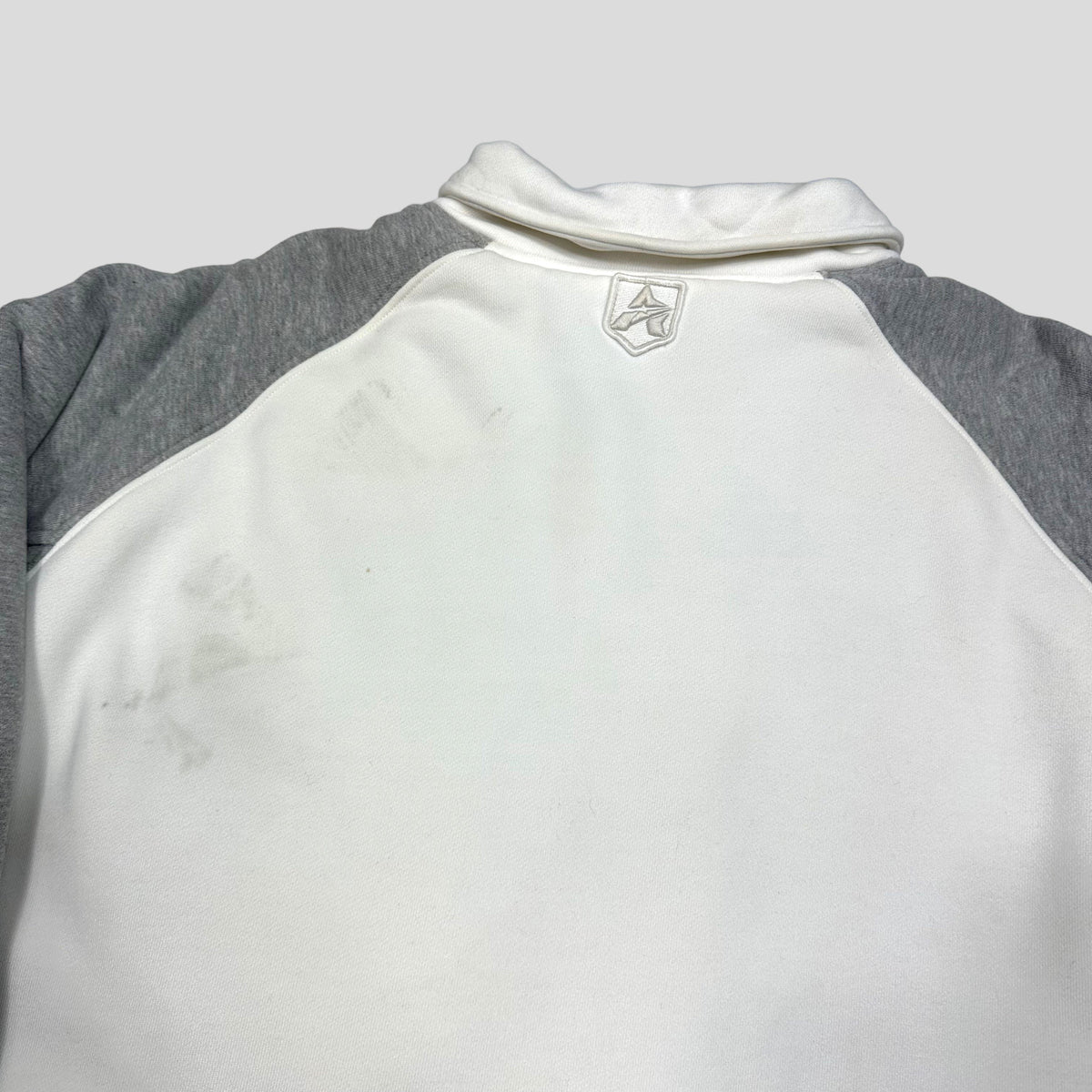 Avirex 00’s Faux Fur Lined Cotton Bomber Jacket - XL | White
