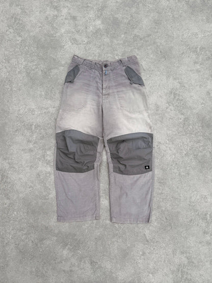 nike acg 2000s technical corduroy cargo trousers (m) | Default Title, Grey