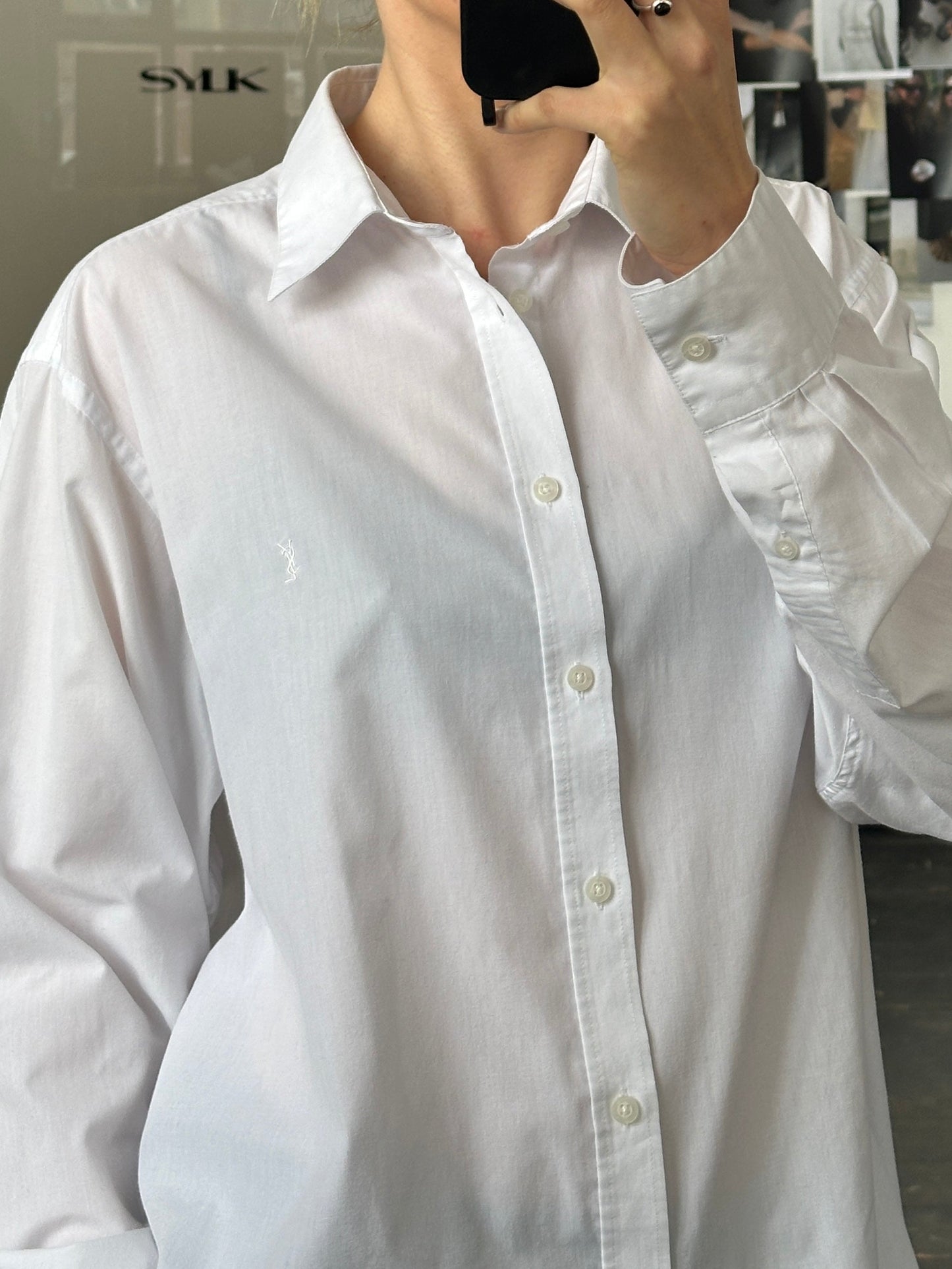 Yves Saint Laurent Pour Homme 2000s Cotton Shirt - L/XL